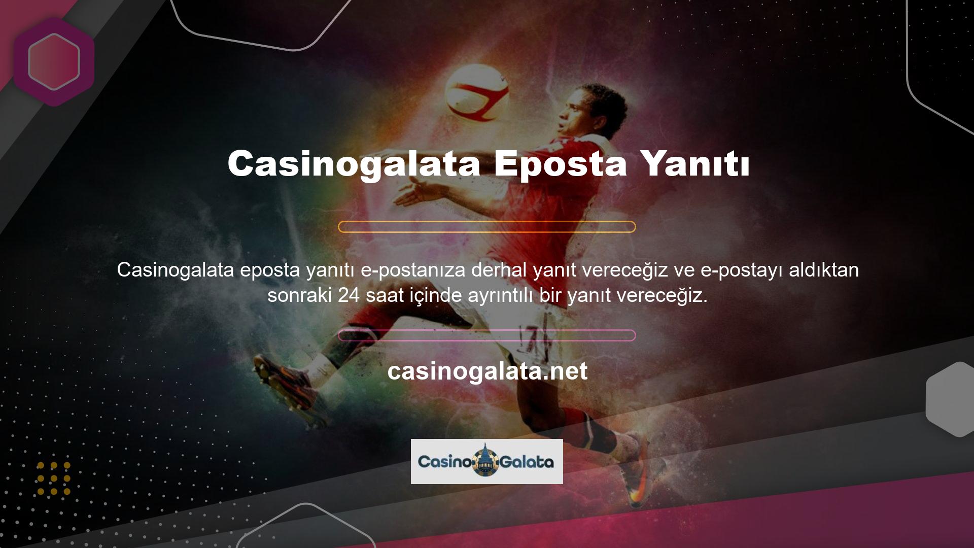 Casinogalata hesabımı sonlandırdı